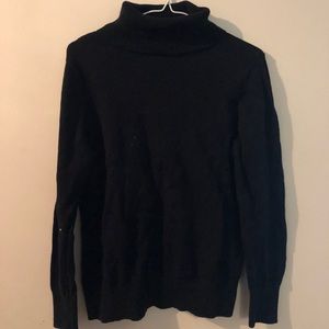 LL BEAN black turtle neck!